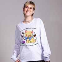 MANGA LONGA OFF WHITE - AS MINHAS LÁGRIMAS