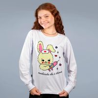MANGA LONGA OFF WHITE - MEDICADA ELA É ÓTIMA