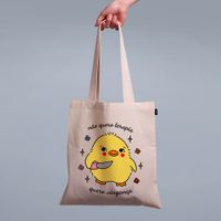 ECOBAG PALHA - NÃO QUERO TERAPIA