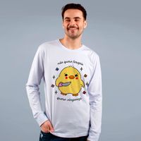 MANGA LONGA OFF WHITE - NÃO QUERO TERAPIA