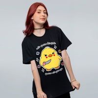 CAMISETA PRETA - NÃO QUERO TERAPIA