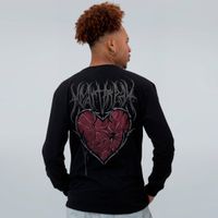 MANGA LONGA PRETA - HEARTBREAK