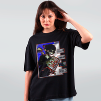 CAMISETA OVERSIZED PRETA - PESADELO DIGITAL