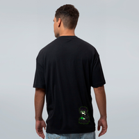 CAMISETA OVERSIZED PRETA - PESADELO DIGITAL