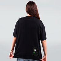 CAMISETA OVERSIZED PRETA - PESADELO DIGITAL