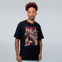 CAMISETA PRETA - BEL RODRIGUES