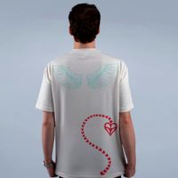 CAMISETA OVERSIZED OFF WHITE - REST