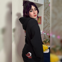 MOLETOM PRETO - LILA