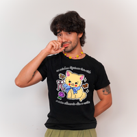 CAMISETA PRETA - AS MINHAS LÁGRIMAS