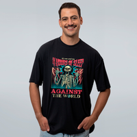 CAMISETA OVERSIZED PRETA - 4 HOURS OF SLEEP