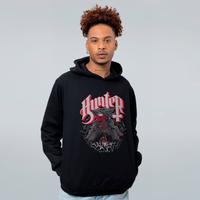 MOLETOM PRETO - HUNTER HUNTER