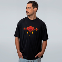 CAMISETA OVERSIZED PRETA - CATBLOOD