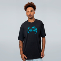 CAMISETA OVERSIZED PRETA - WHITE DRAGON
