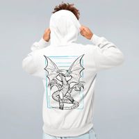 MOLETOM OFF WHITE - WHITE DRAGON