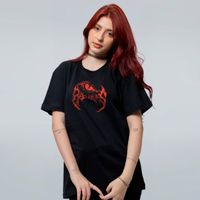 CAMISETA PRETA - BLACK DRAGON