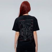 CAMISETA PRETA - BLACK DRAGON