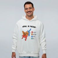 MOLETOM OFF WHITE - NÍVEL DE MALDADE
