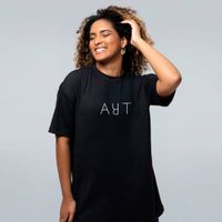 CAMISETA OVERSIZED PRETA - ART