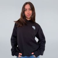 MOLETOM PRETO - DONT QUIT