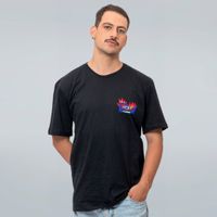 CAMISETA PRETA - 777