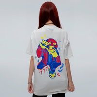 CAMISETA OVERSIZED OFF WHITE - 777