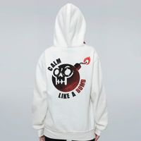 MOLETOM OFF WHITE - CALM LIKE A BOMB