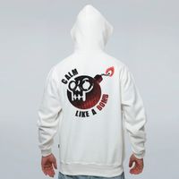 MOLETOM OFF WHITE - CALM LIKE A BOMB