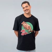 CAMISETA PRETA - HAND SKATE
