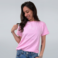 CAMISETA ROSA - ART