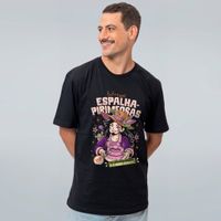 CAMISETA PRETA - FLOREANTE