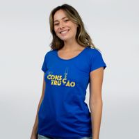 CAMISETA AZUL ROYAL - EM CONSTRUÇÃO