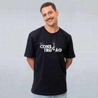 CAMISETA PRETA - EM CONSTRUÇÃO