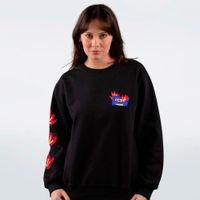 MOLETOM BÁSICO PRETO - 777