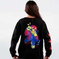 MOLETOM BÁSICO PRETO - 777