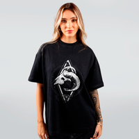 CAMISETA OVERSIZED PRETA - DARK SHEEP