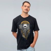 CAMISETA PRETA - ECHOES OF GIANTS COLORIDA