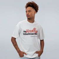 CAMISETA OVERSIZED OFF WHITE - I’M REALLY DISAPPOINTED
