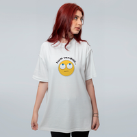 CAMISETA OVERSIZED OFF WHITE - HUM TENDIII