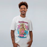 CAMISETA OVERSIZED OFF WHITE - INTELIGENTE E GOSTOSA