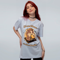 CAMISETA OFF WHITE - SÓ SE TIVER COMIDA