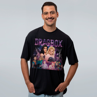 CAMISETA OVERSIZED PRETA - DRAGBOX