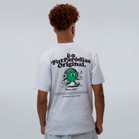 CAMISETA OFF WHITE - FUTPARÓDIAS ORIGINAL
