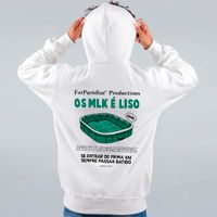 MOLETOM OFF WHITE - OS MULEKE É LISO