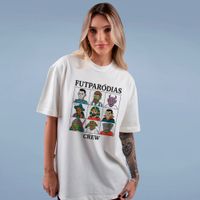 CAMISETA OVERSIZED OFF WHITE - CREW