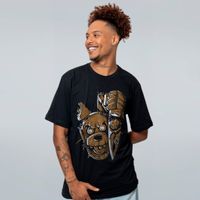 CAMISETA PRETA - ELE ESTÁ VINDO