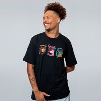 CAMISETA PRETA - REFRESH