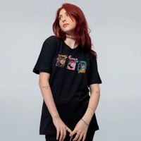 CAMISETA PRETA - REFRESH