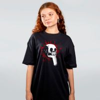 CAMISETA OVERSIZED PRETA - SER OU NÃO SER