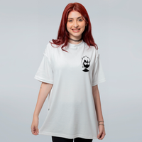 CAMISETA OVERSIZED OFF WHITE - HAMLET 616