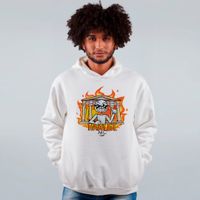 MOLETOM OFF WHITE - AGORA EM CHAMAS
